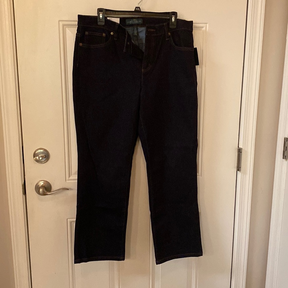 LRL Lauren Jeans Co. Ralph Lauren NWT Women’s Jeans, Classic Straight, Size 14